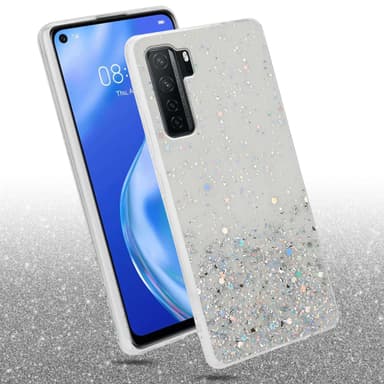 Huawei P40 LITE 5G / NOVA 7 SE Silikondeksel Glitter
