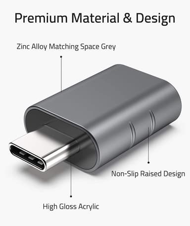 USB-adapter USB til USB C-adapteromformer