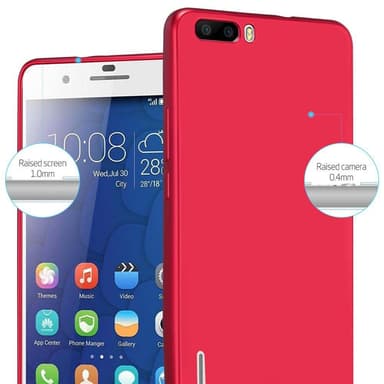 Deksel Honor 6 PLUS Case Cover (rød)