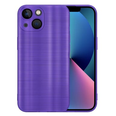 iPhone 14 PLUS Silikondeksel Beskyttelse (lilla)