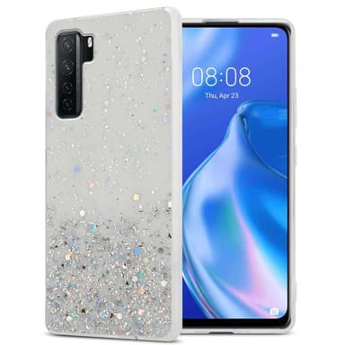 Huawei P40 LITE 5G / NOVA 7 SE Silikondeksel Glitter