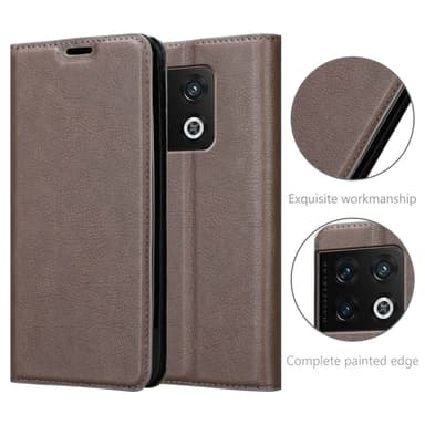 OnePlus 10 PRO 5G lommebokdeksel case (brun)