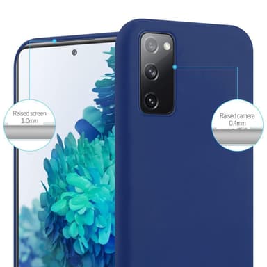 Deksel Samsung Galaxy S20 FE Silikon cover (blå)