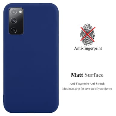 Deksel Samsung Galaxy S20 FE Silikon cover (blå)