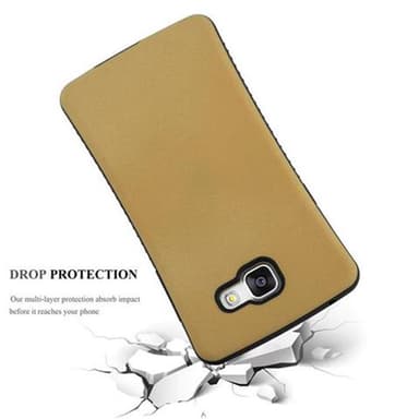 Samsung Galaxy A3 2016 Hardt Deksel Cover (brun)