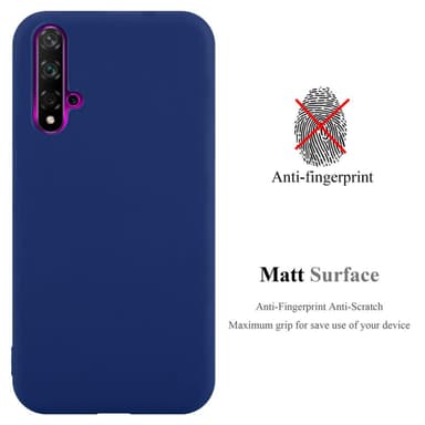 Deksel Huawei NOVA 5 / 5 PRO Silikon cover (blå)
