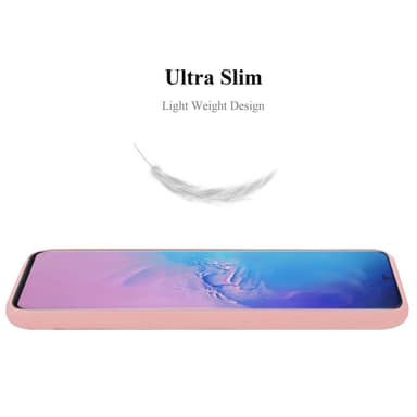 Deksel Samsung Galaxy S20 ULTRA Silikon cover (rosa)