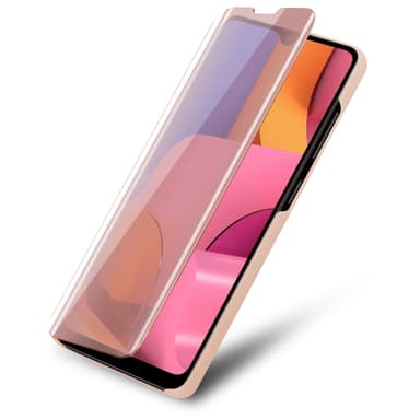 Samsung Galaxy A21 lommebokdeksel etui (rosa)
