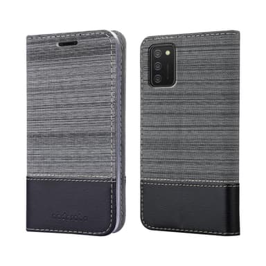 Samsung Galaxy A02s lommebokdeksel etui (grå)