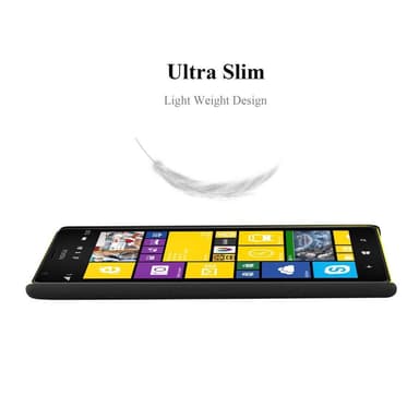 Nokia Lumia 1520 Hardt Deksel Cover (svart)