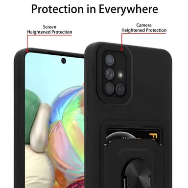 Samsung Galaxy A51 5G Deksel case (Svart)