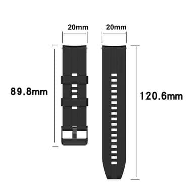 Klockarmband Samsung Galaxy Watch 42mm/S2 Classic/Sport