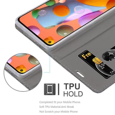 Samsung Galaxy A11 / M11 lommebokdeksel etui (grå)