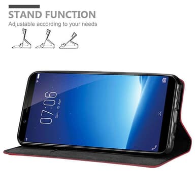 Vivo Y71 lommebokdeksel case (rød)