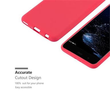 Deksel Huawei P10 PLUS case (rød)