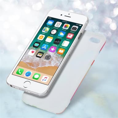 iPhone 6 / 6S lommebokdeksel etui (rosa)