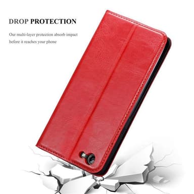 Vivo Y71 lommebokdeksel case (rød)