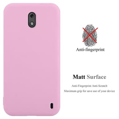Deksel Nokia 2 2017 Silikon cover (rosa)