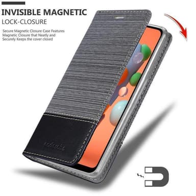 Samsung Galaxy A11 / M11 lommebokdeksel etui (grå)