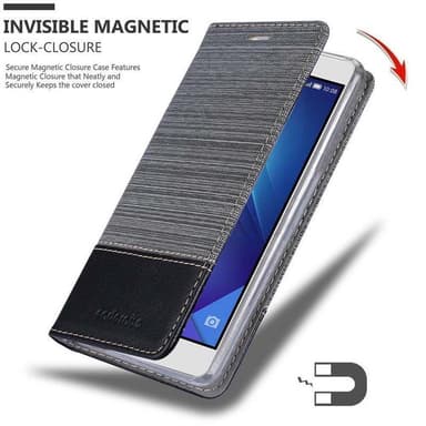 Honor 7 lommebokdeksel etui (grå)