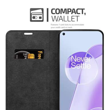 OnePlus 9RT 5G lommebokdeksel case (brun)