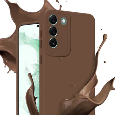 Samsung Galaxy S22 PLUS Deksel case (brun)
