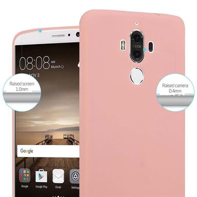 Deksel Huawei MATE 9 Silikon cover (rosa)