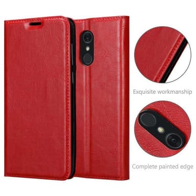 LG Q STYLUS lommebokdeksel case (rød)