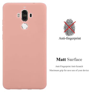 Deksel Huawei MATE 9 Silikon cover (rosa)