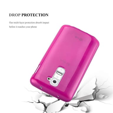 LG G2 MINI silikondeksel cover (rosa)