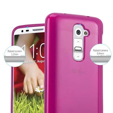 LG G2 MINI silikondeksel cover (rosa)