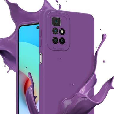 Xiaomi RedMi 10 Deksel case (lilla)