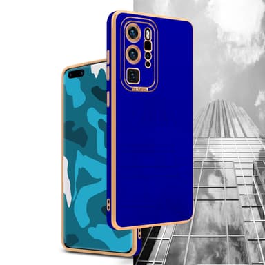 Huawei P40 PRO / P40 PRO+ silikondeksel cover (blå)