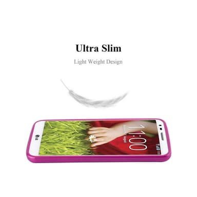 LG G2 MINI silikondeksel cover (rosa)