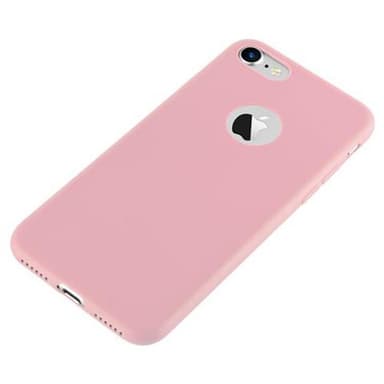 Deksel iPhone 7 / 7S / 8 / SE 2020 Silikon cover (rosa)