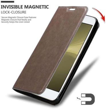 ZTE Nubia Z11 lommebokdeksel case (brun)