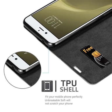 ZTE Nubia Z11 lommebokdeksel case (brun)