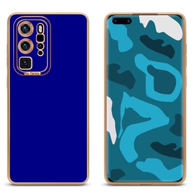 Huawei P40 PRO / P40 PRO+ silikondeksel cover (blå)