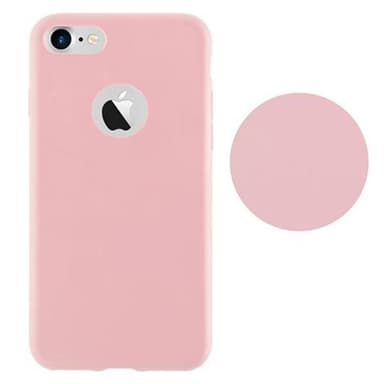 Deksel iPhone 7 / 7S / 8 / SE 2020 Silikon cover (rosa)