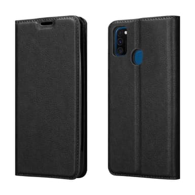 Samsung Galaxy M21 / M30s lommebokdeksel case (svart)