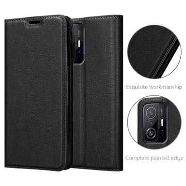Xiaomi 11T / 11T PRO lommebokdeksel case (svart)