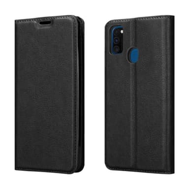 Samsung Galaxy M21 / M30s lommebokdeksel case (svart)