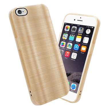 iPhone 6 / 6S Silikondeksel Beskyttelse (gold)