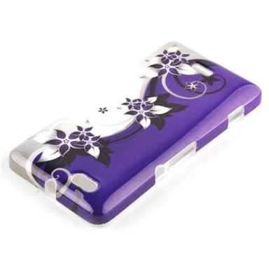 Sony Xperia M Hardt Deksel Case (lilla)