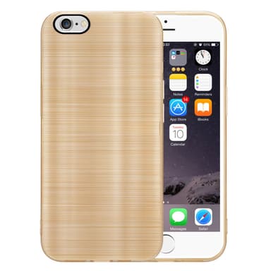 iPhone 6 / 6S Silikondeksel Beskyttelse (gold)
