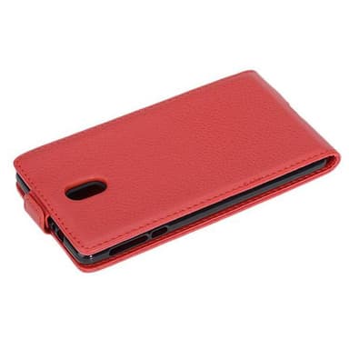 Nokia 3 2017 Deksel Flip Case (rød)