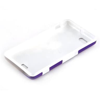 Sony Xperia M Hardt Deksel Case (lilla)