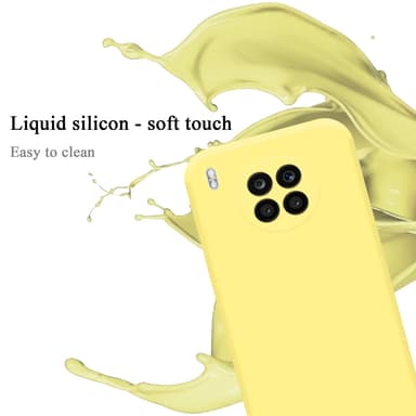 Honor 50 LITE silikondeksel case (gul)