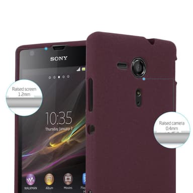 Deksel Sony Xperia SP case (lilla)