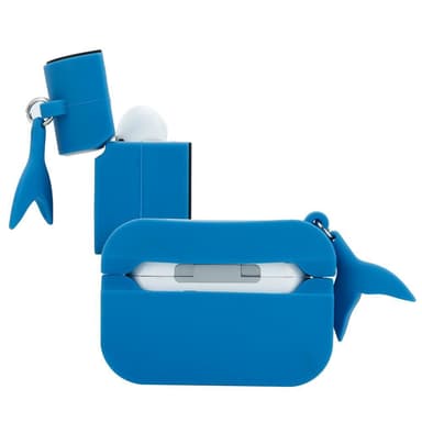 TPU AirPod etui Veske (blå)